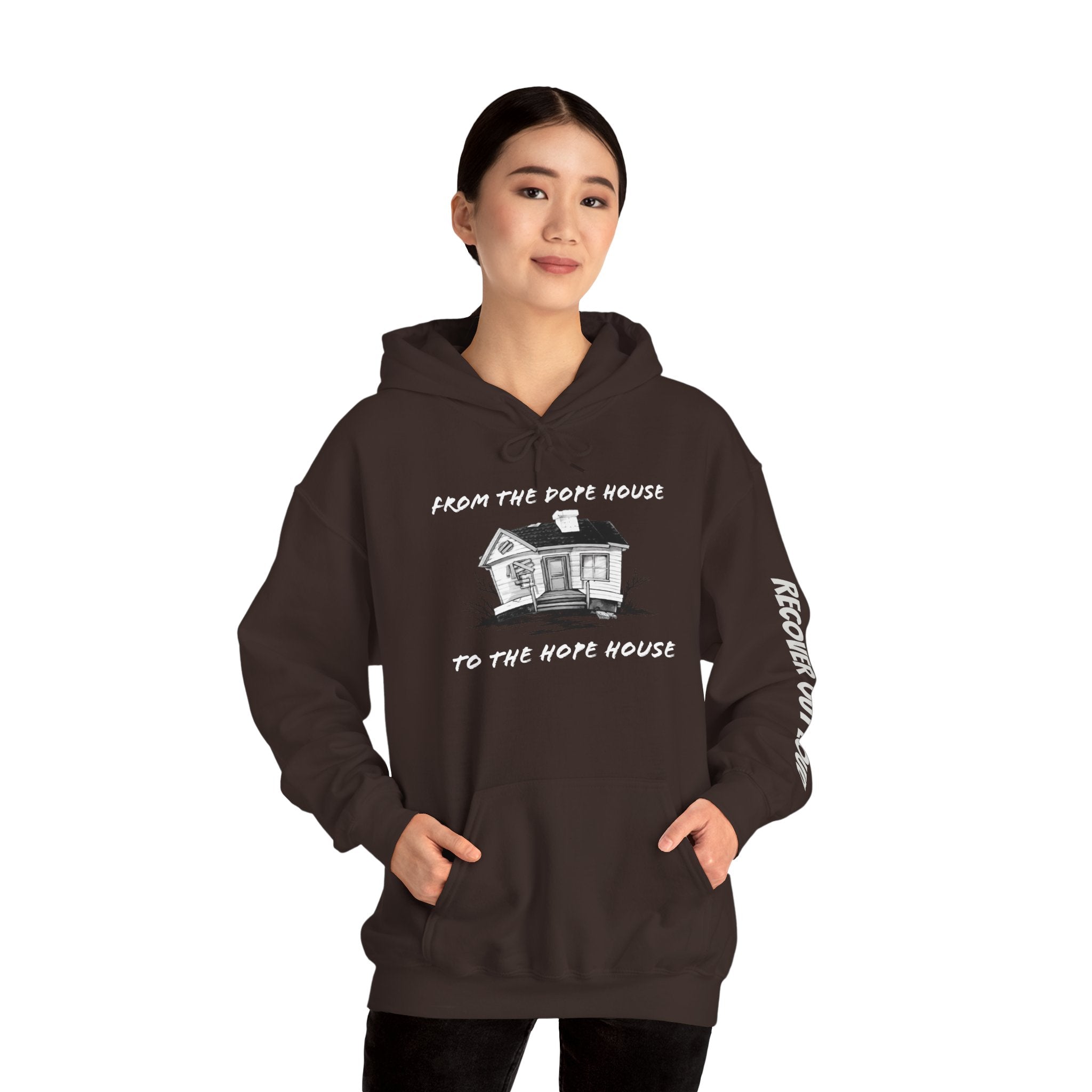 From the Dope House to the Hope House Hoodie from Recovery Cartel