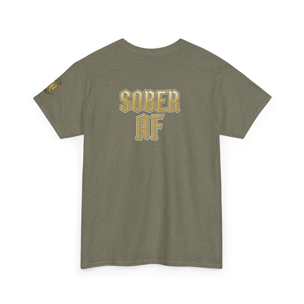 Emotionally Stable-ish Tee with Sober AF on the Back