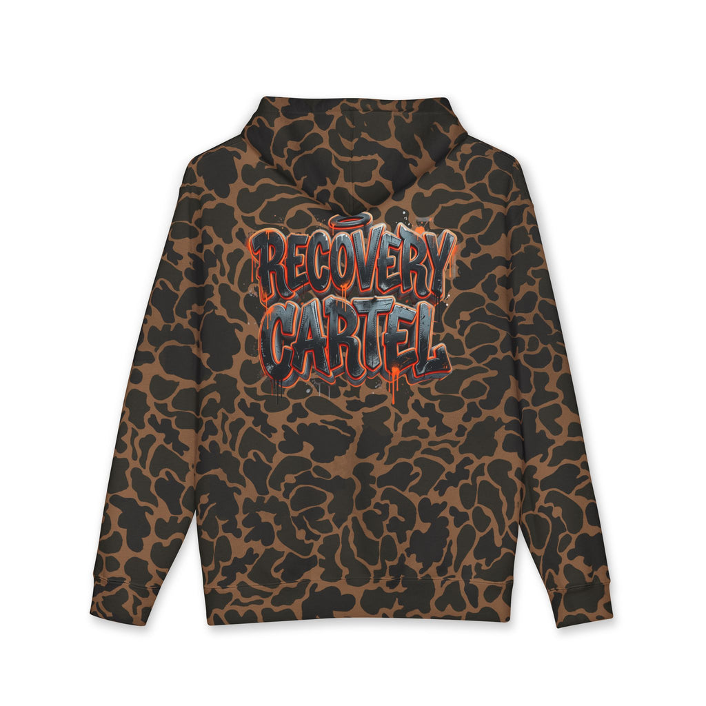 Recovery Cartel Hoodie — Streetwear Addiction Recovery Graphic Pullover
