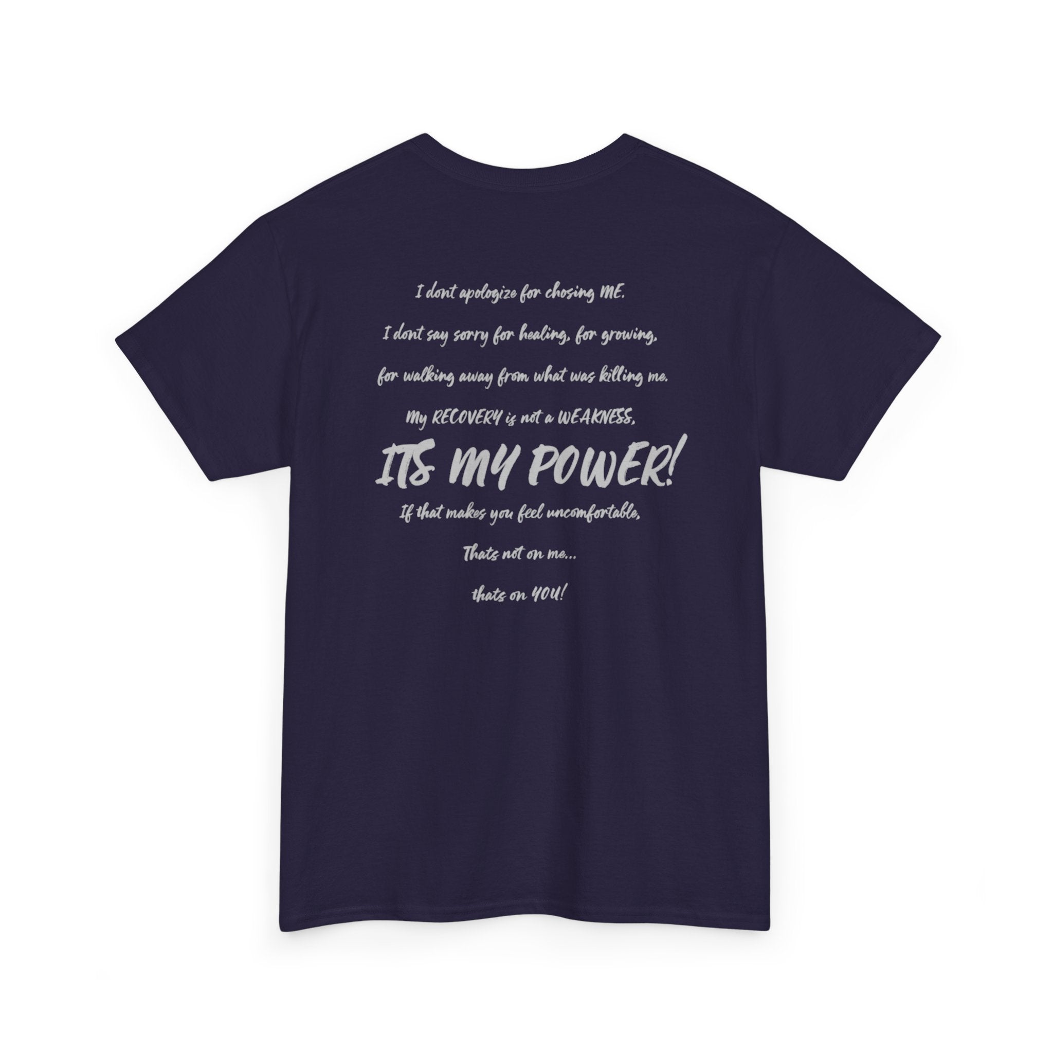 I Don’t Apologize Tee by Recovery Cartel