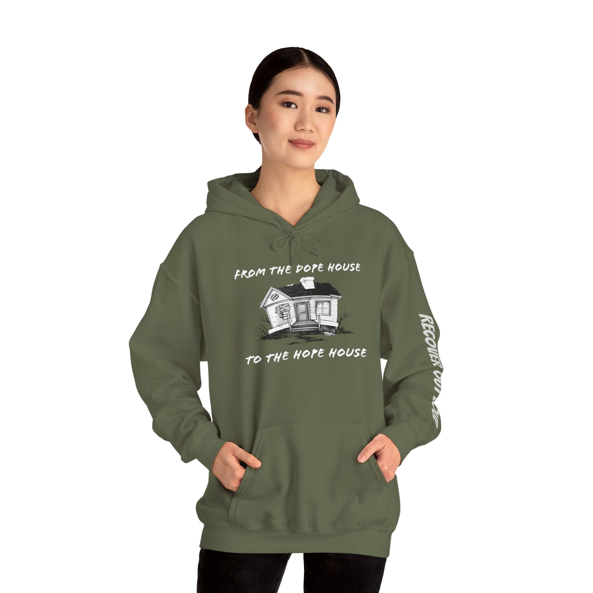 From the Dope House to the Hope House Hoodie from Recovery Cartel