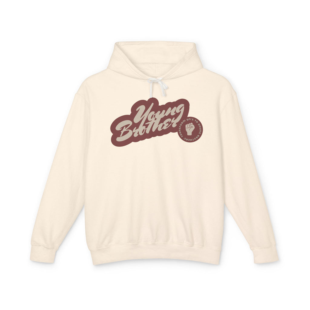 Young Brother Hoodie — Retro Script Logo Pullover