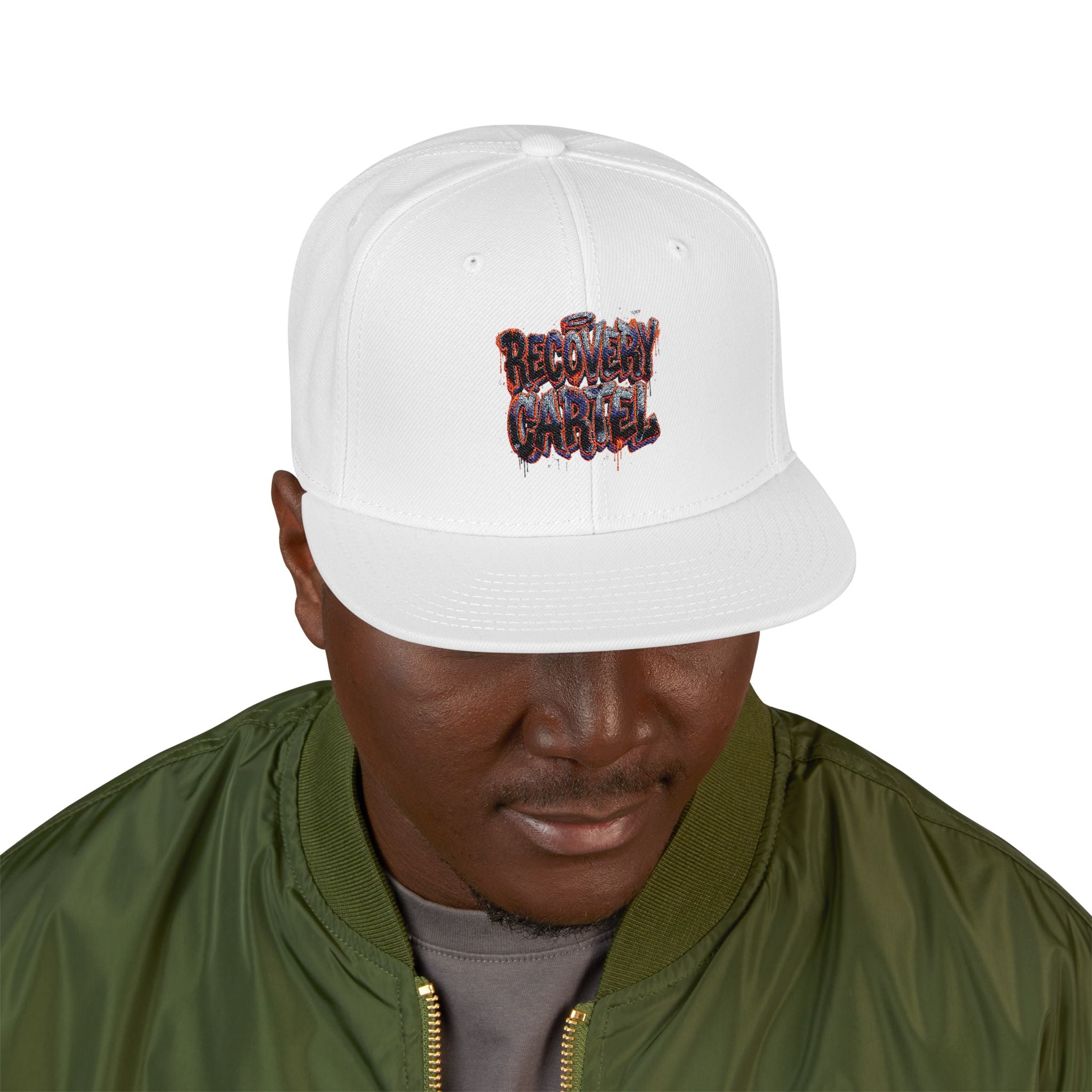 Recovery Cartel Embroidered Snapback Hat