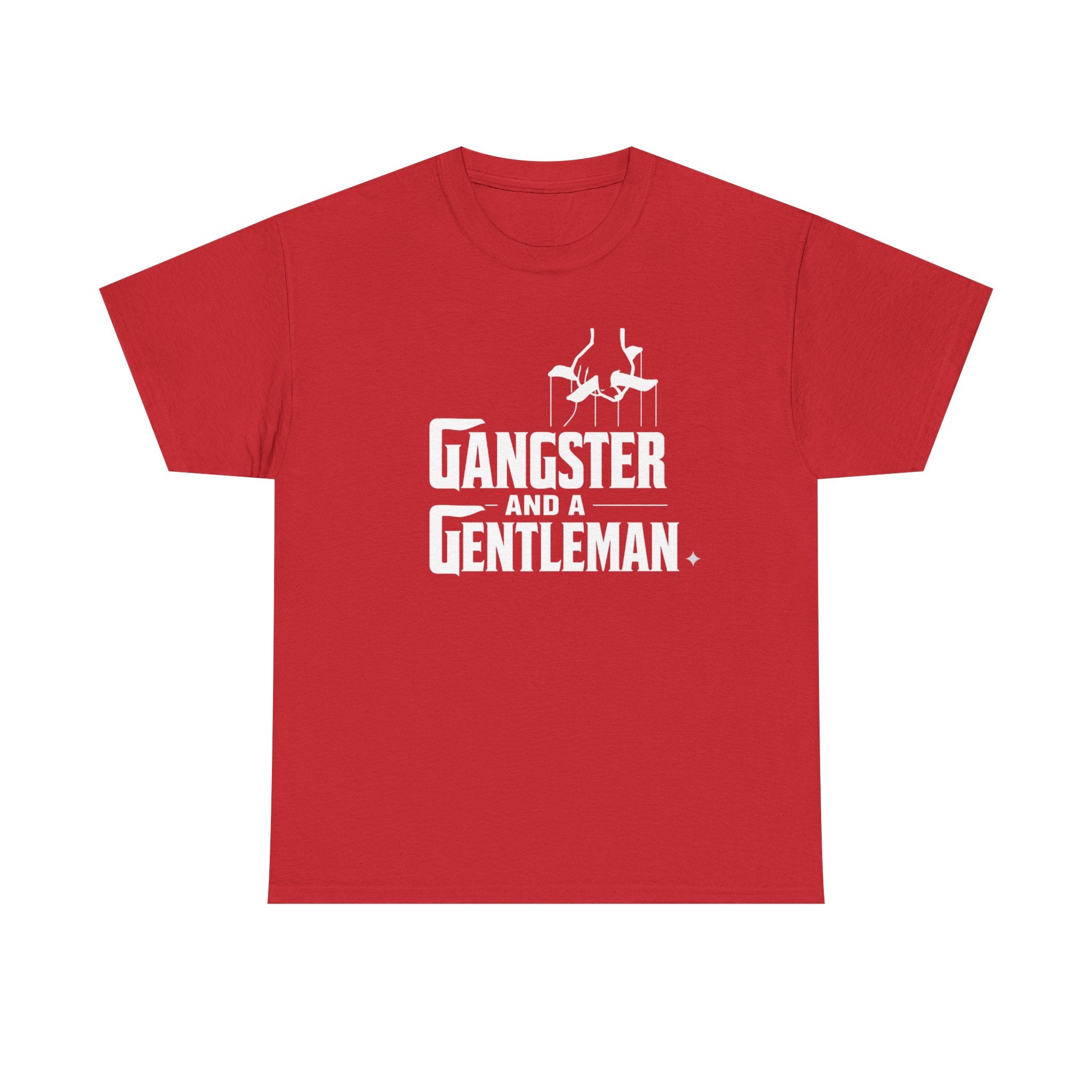 Gangster and a Gentleman Graphic Tee — Retro Mobster Style T‑Shirt