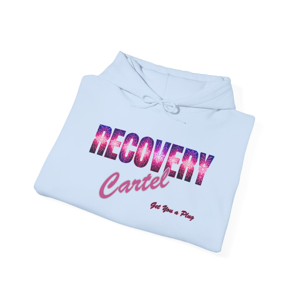 Recovery Cartel Hoodie — Retro Neon print