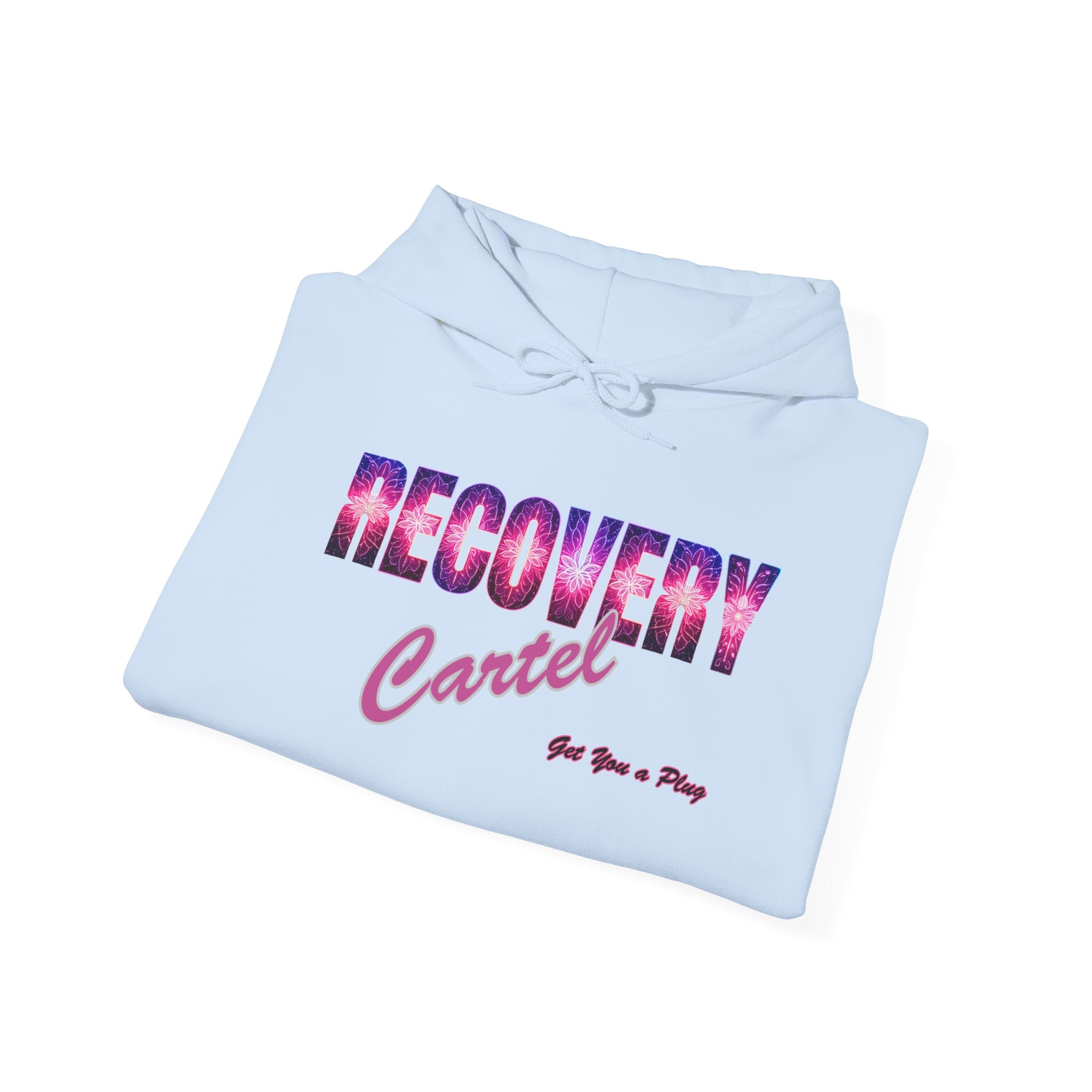 Recovery Cartel Hoodie — Retro Neon print