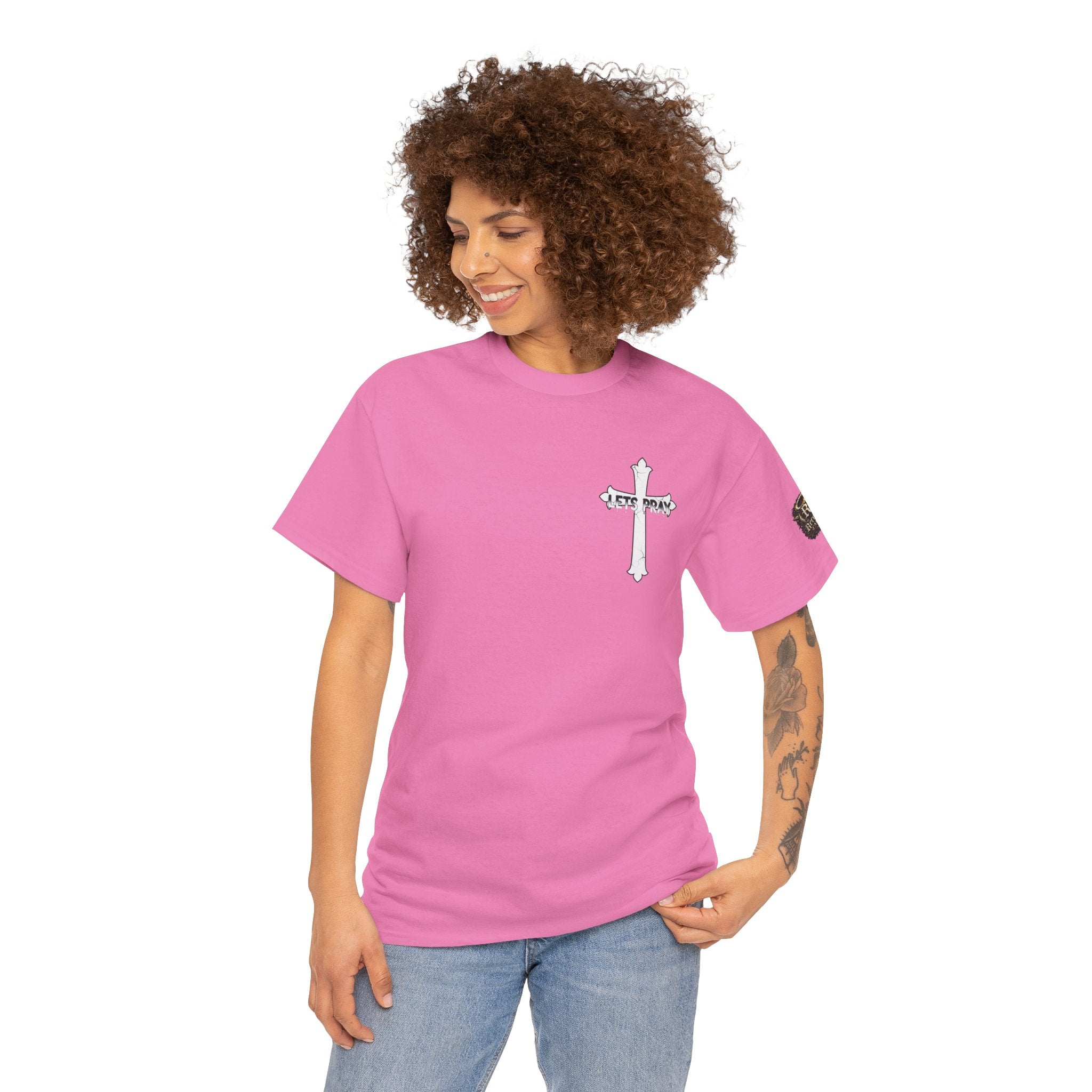 T-Shirt - Prayer Ministry  Need Prayer? Tap My Shoulder by Recovery Cartel