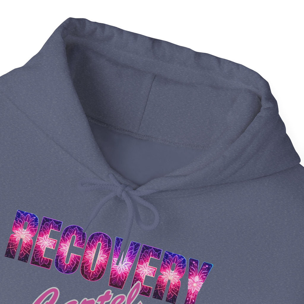 Recovery Cartel Hoodie — Retro Neon print