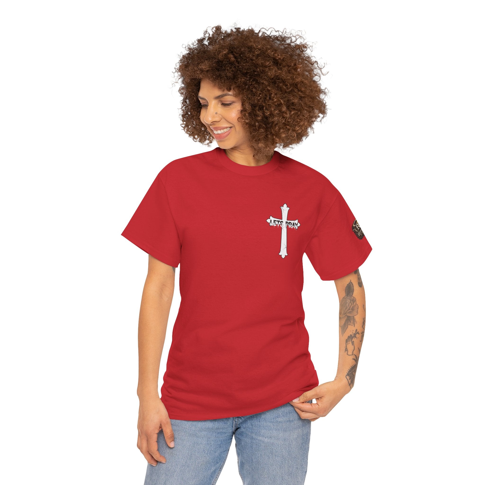 T-Shirt - Prayer Ministry  Need Prayer? Tap My Shoulder by Recovery Cartel