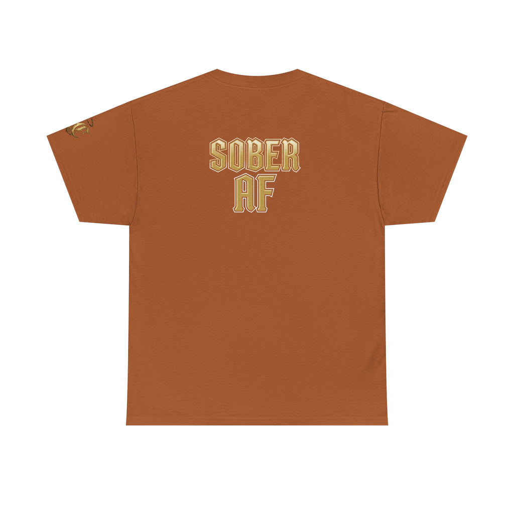 Emotionally Stable-ish Tee with Sober AF on the Back