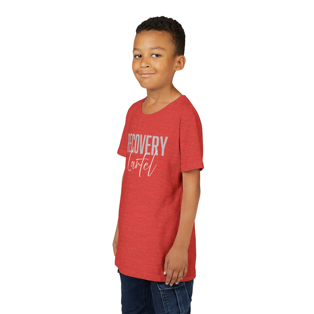 Youth 'Recovery Cartel' Tee — Inspirational Kids Recovery Shirt