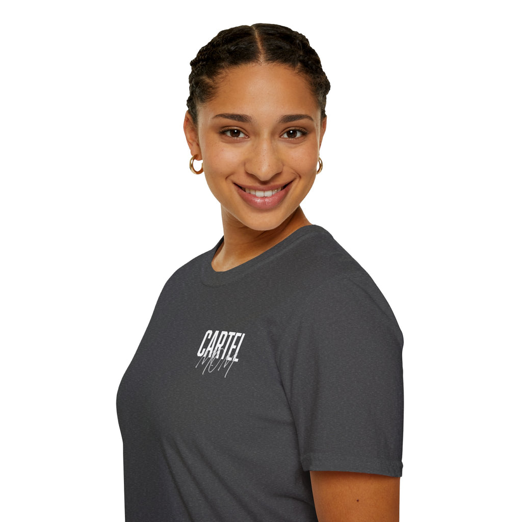 Cartel Mom Tee- I pray harder than your addiction hits