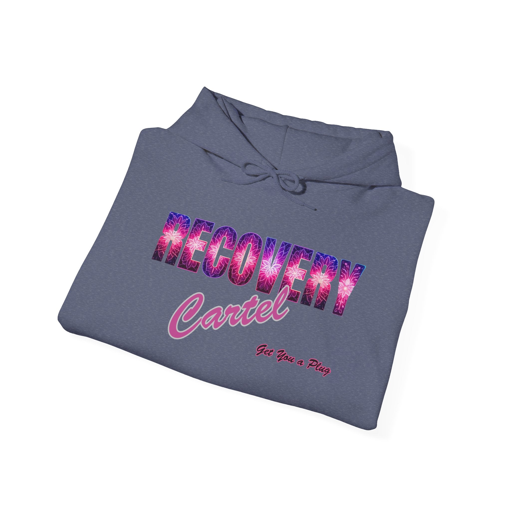 Recovery Cartel Hoodie — Retro Neon print