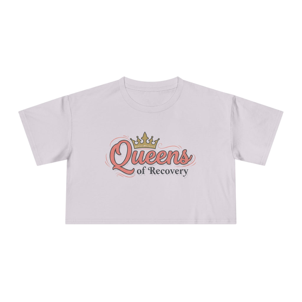 Queens of recovery crop tee by Recovery Cartel