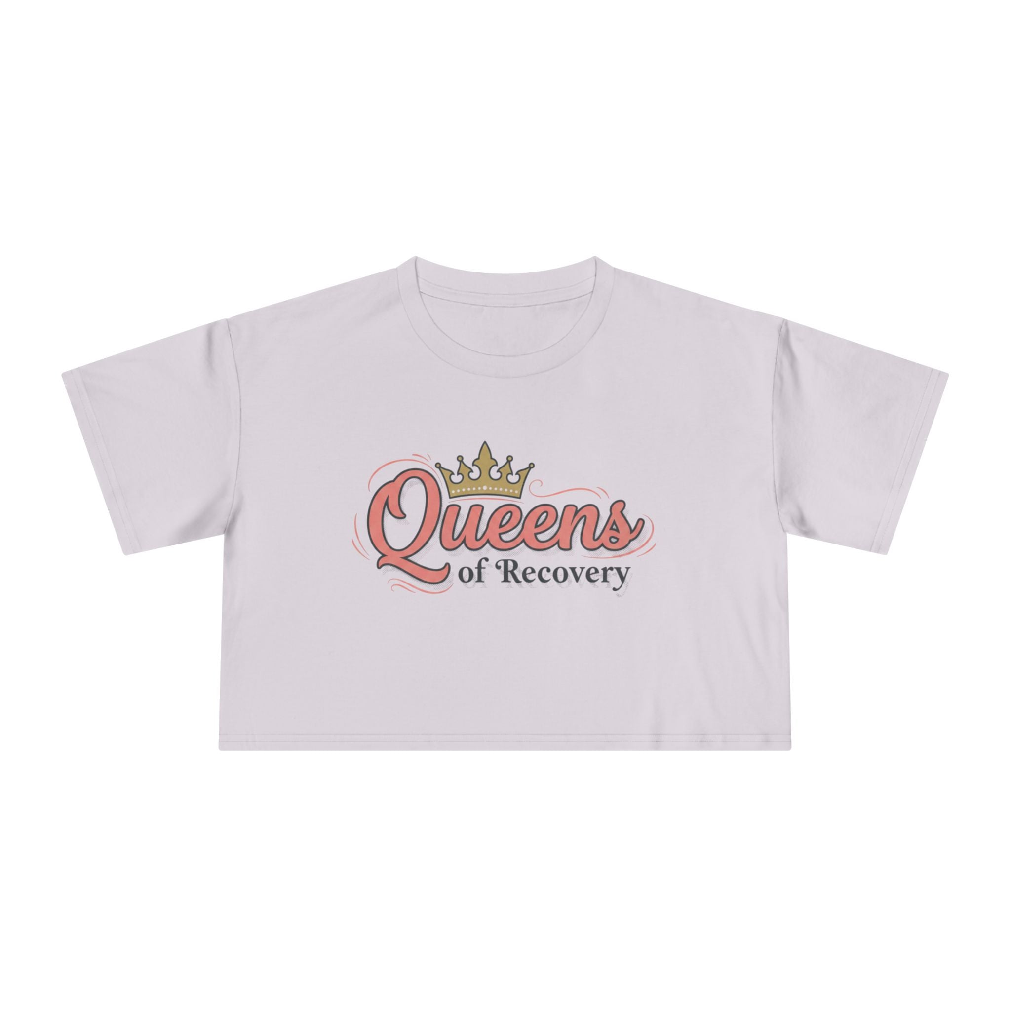 Queens of recovery crop tee by Recovery Cartel