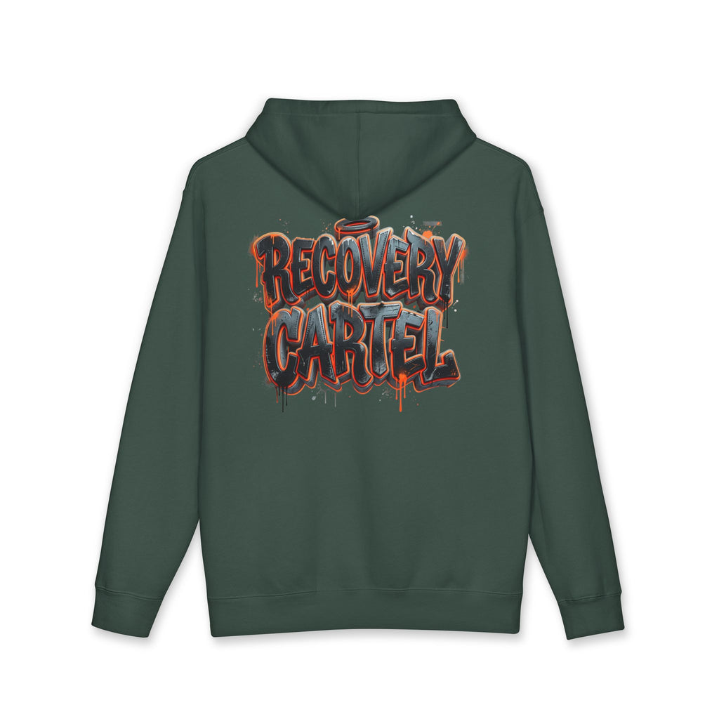Recovery Cartel Hoodie — Streetwear Addiction Recovery Graphic Pullover