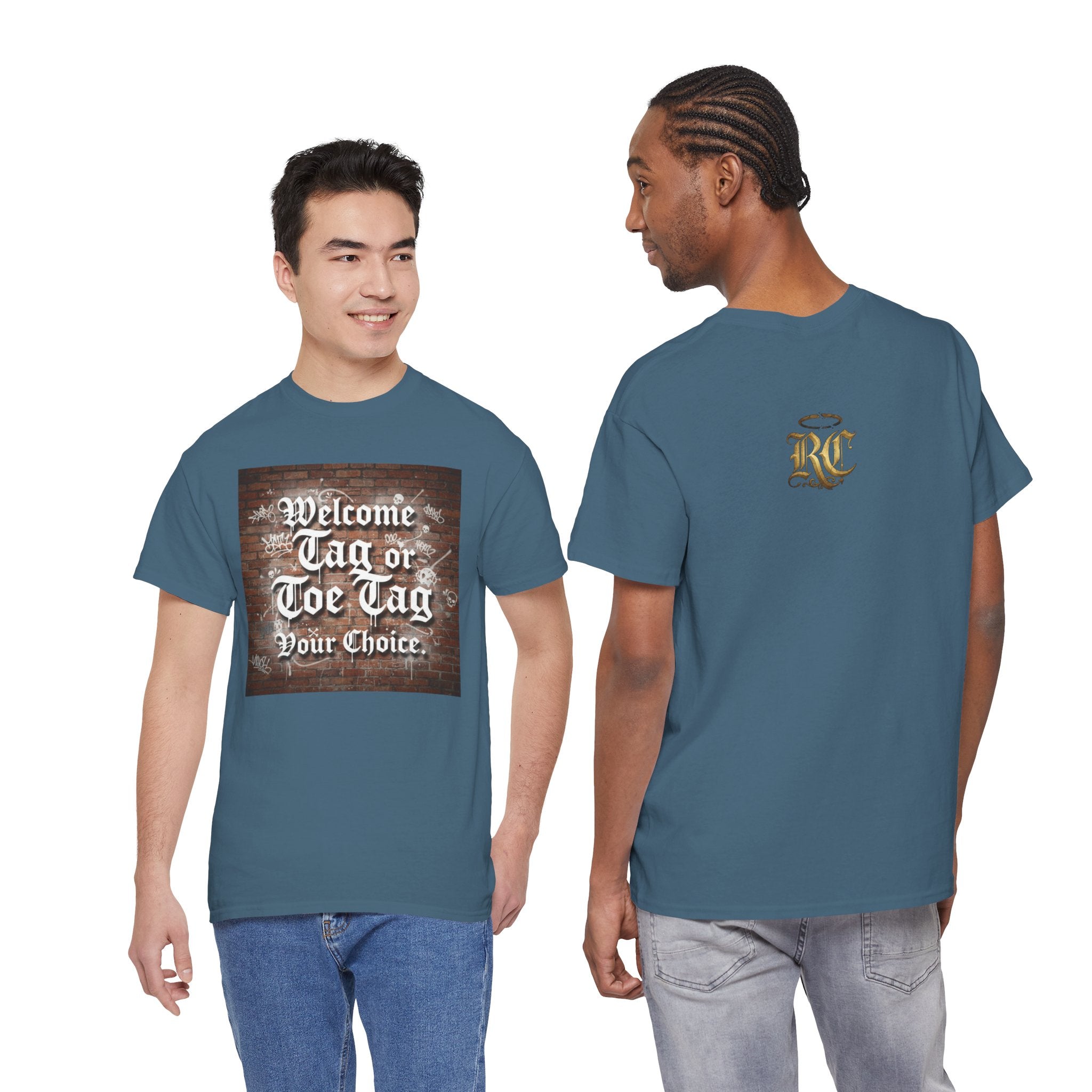 Welcome Tag or Toe Tag, Your Choice T Shirt by Recovery Cartel