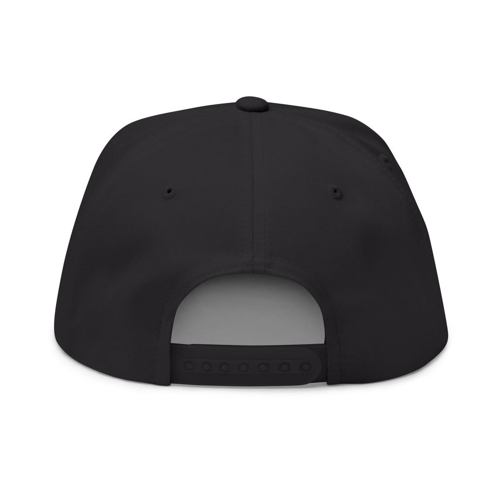 Recovery Cartel Embroidered Flat Bill Cap — Bold Sobriety Snapback for Recovery Support