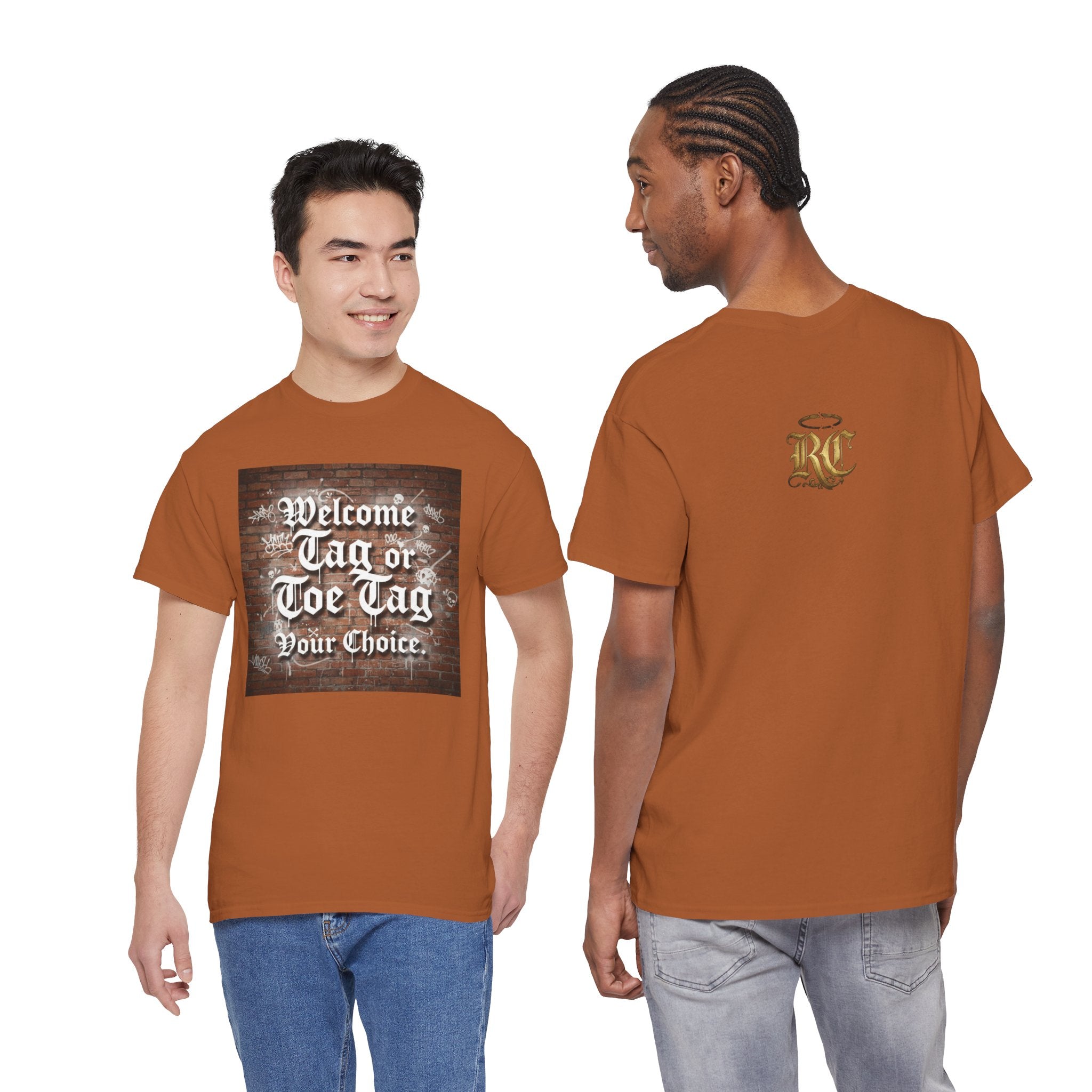 Welcome Tag or Toe Tag, Your Choice T Shirt by Recovery Cartel