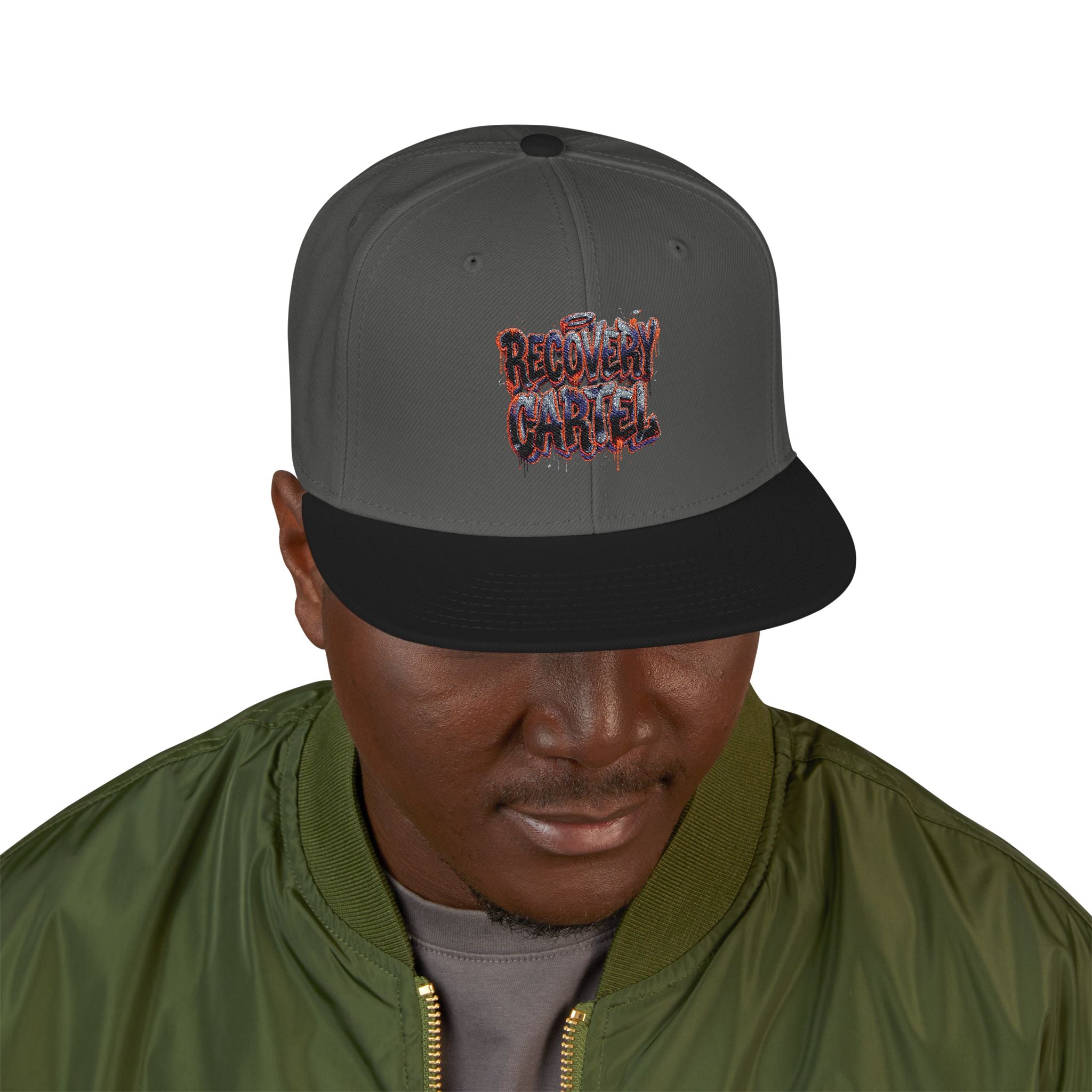 Recovery Cartel Embroidered Snapback Hat