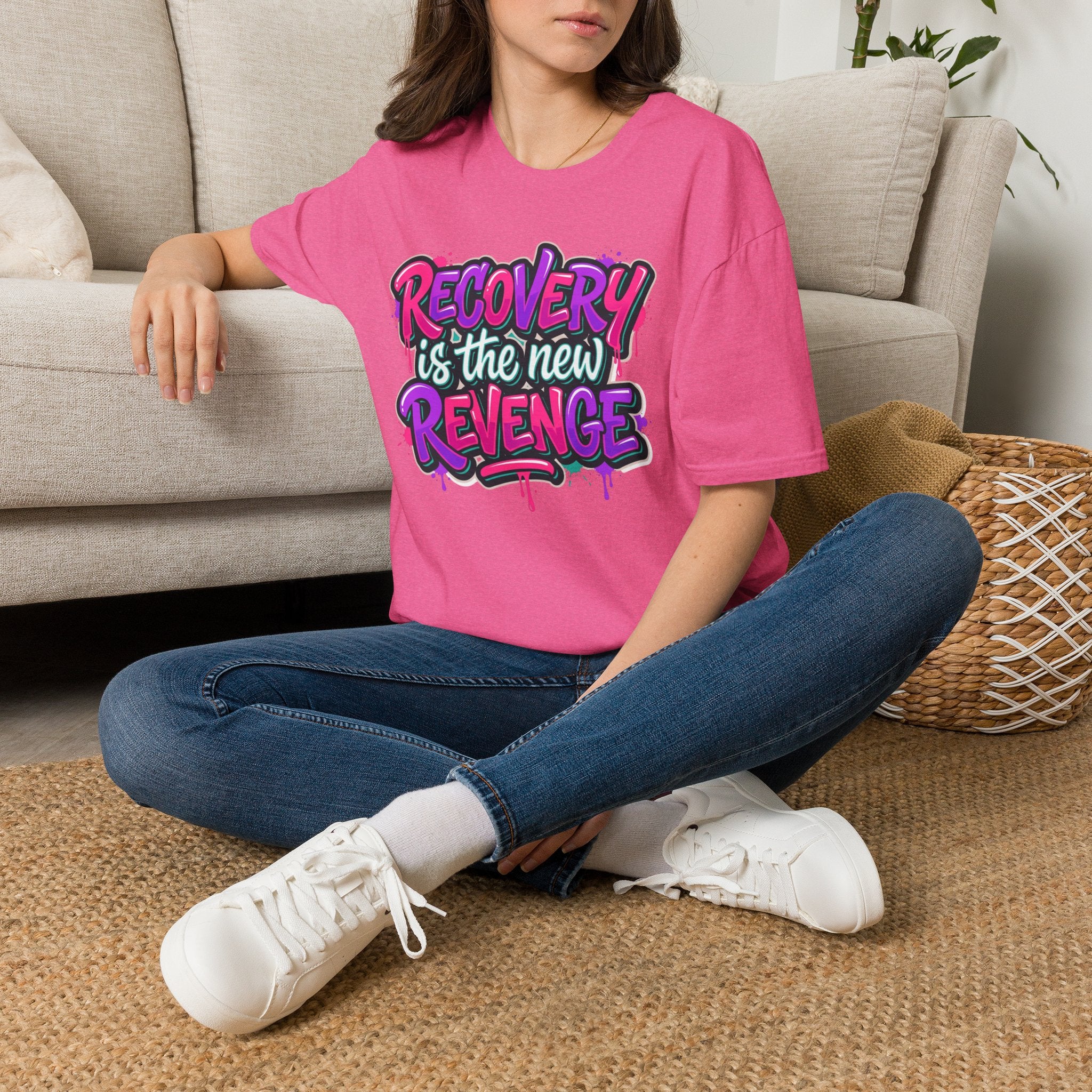 Recovery Is the New Revenge Tee by Recovery Cartel