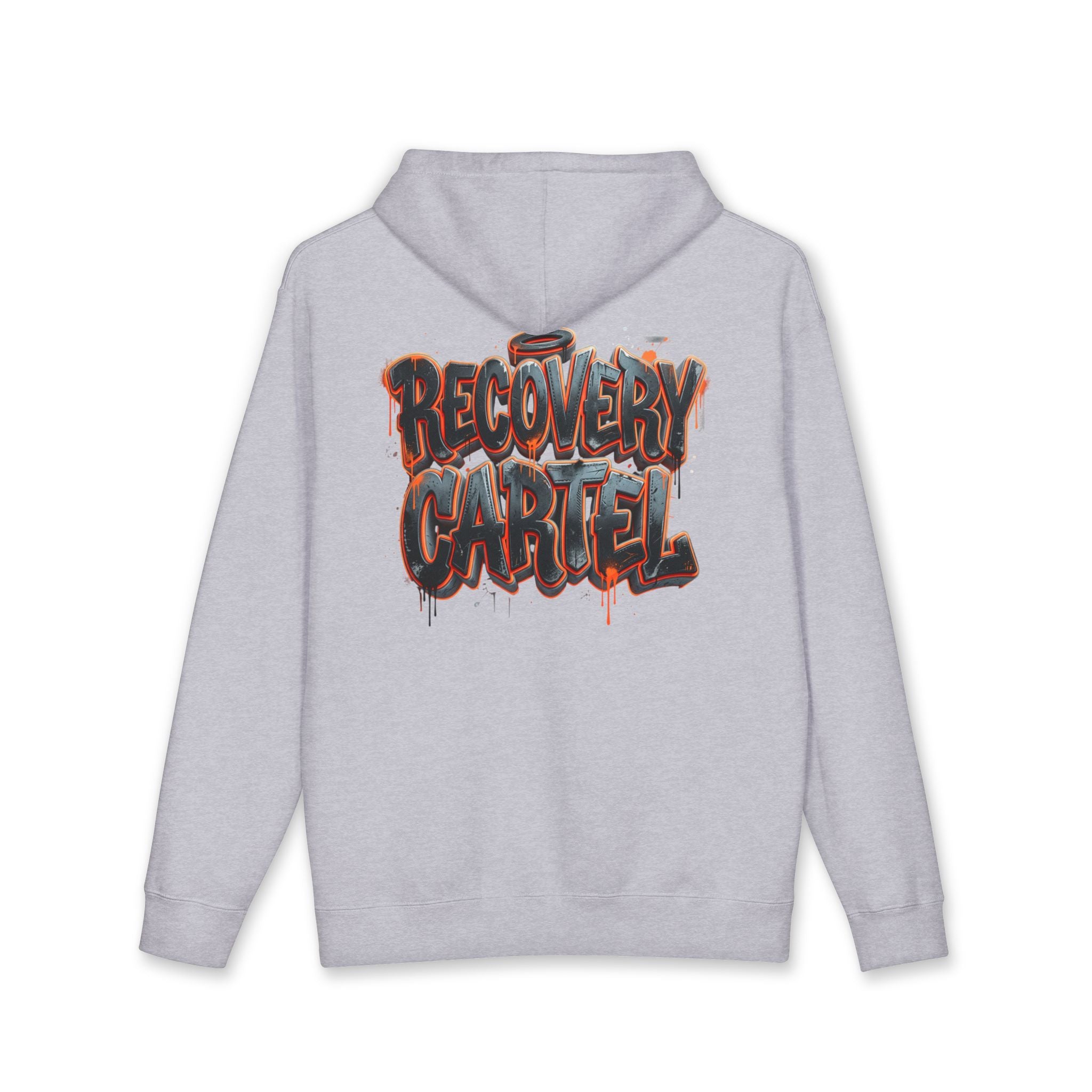 Recovery Cartel Hoodie — Streetwear Addiction Recovery Graphic Pullover