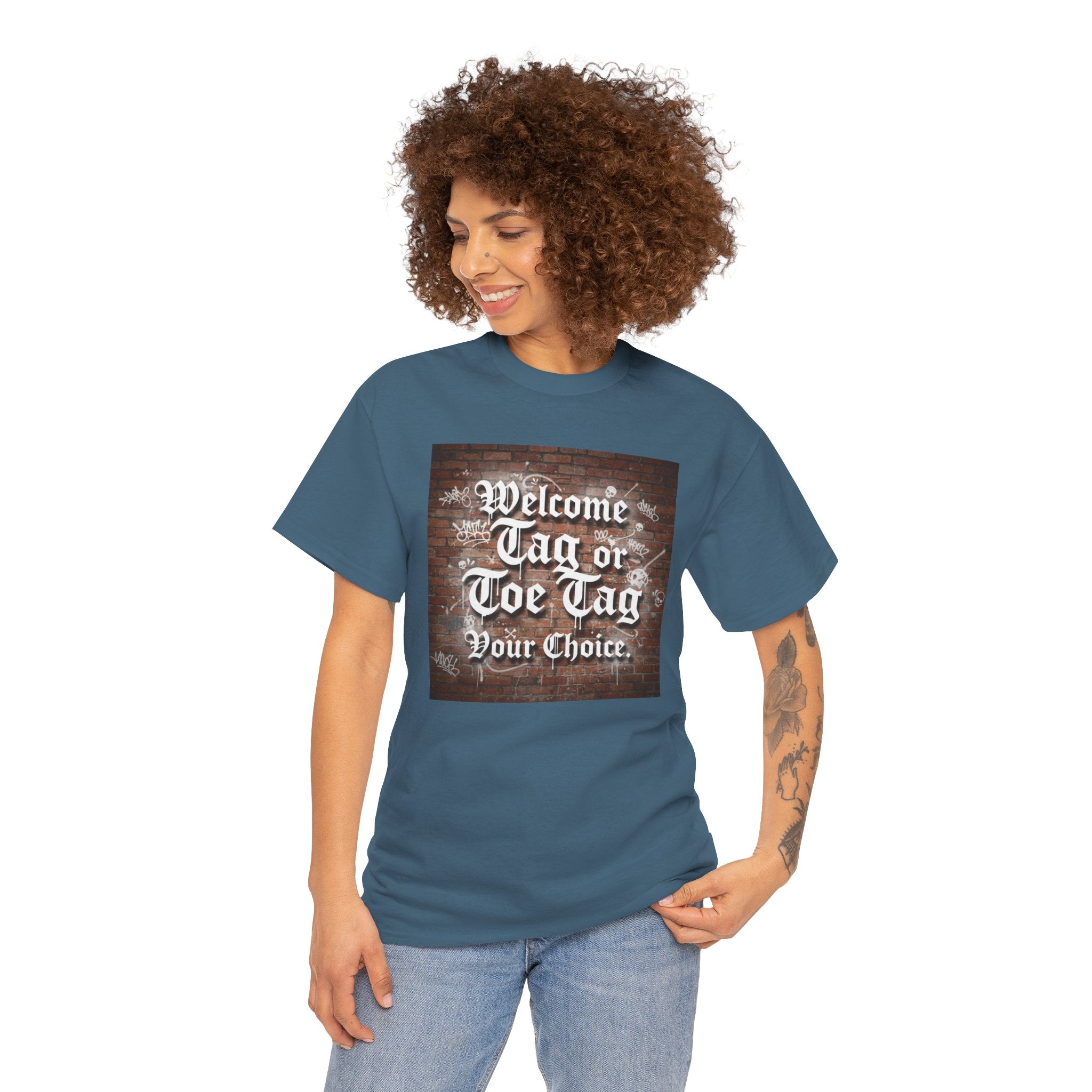 Welcome Tag or Toe Tag, Your Choice T Shirt by Recovery Cartel