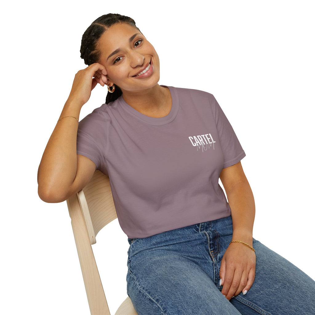 Cartel Mom Tee- I pray harder than your addiction hits