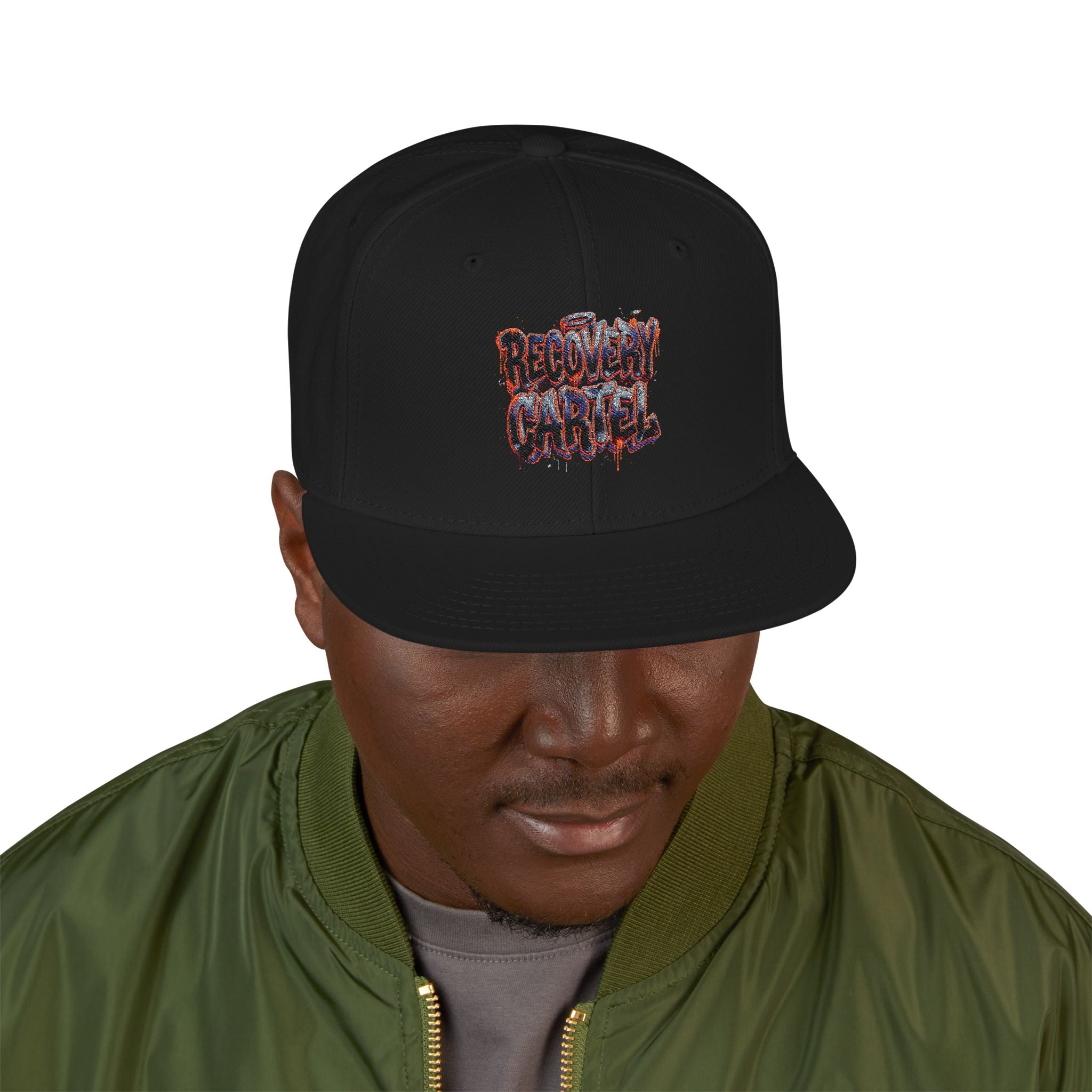 Recovery Cartel Embroidered Snapback Hat
