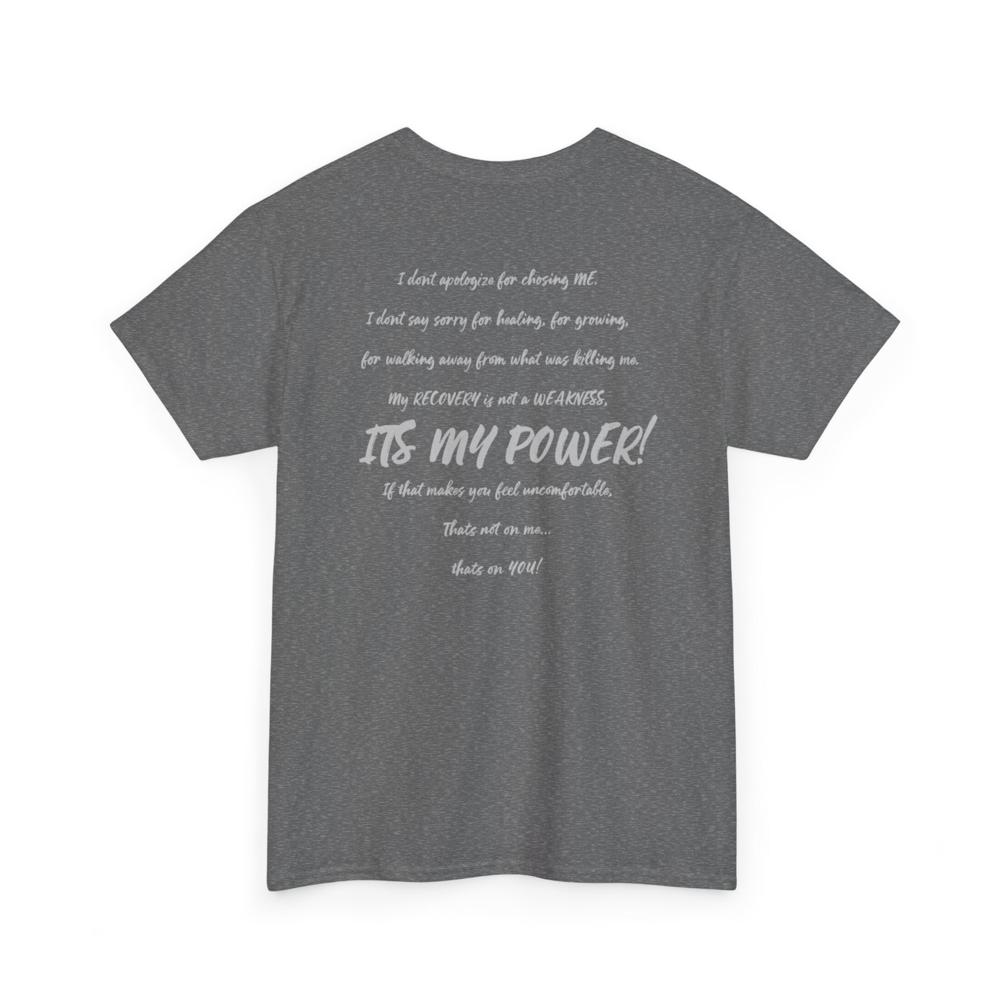 I Don’t Apologize Tee by Recovery Cartel