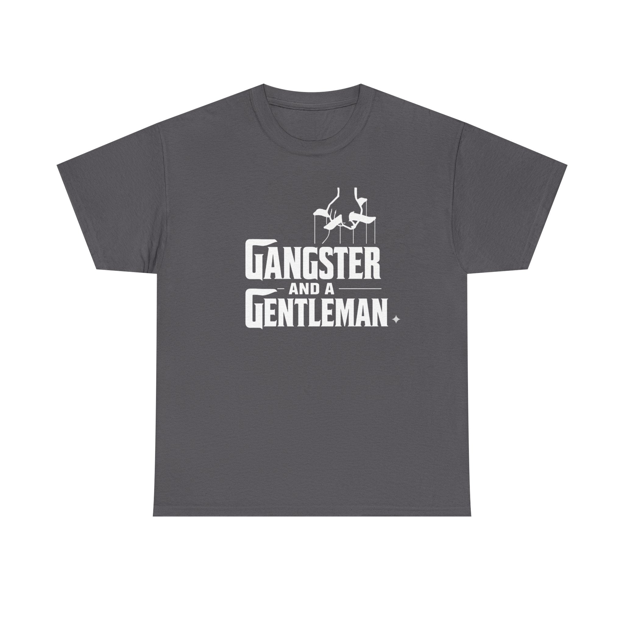 Gangster and a Gentleman Graphic Tee — Retro Mobster Style T‑Shirt