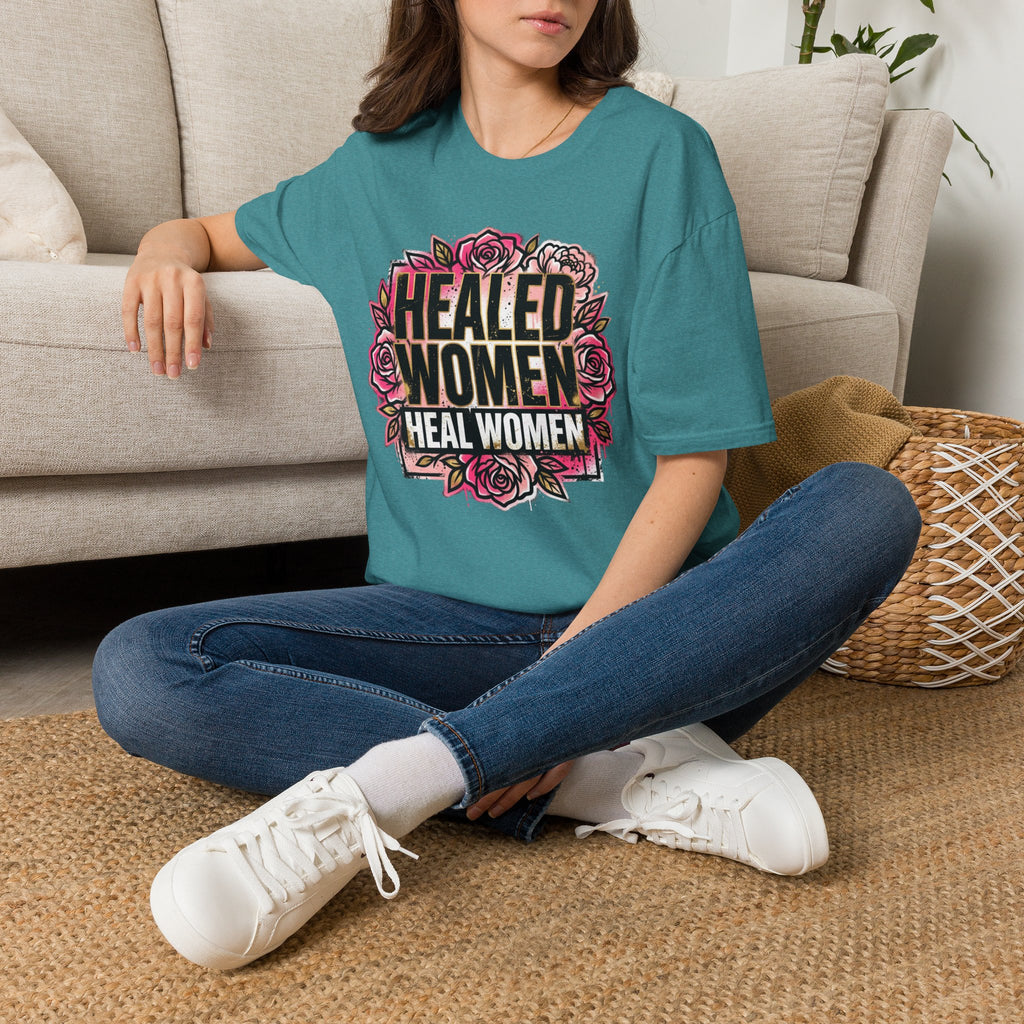 Healed Women Heal Women Tee by Recovery Cartel