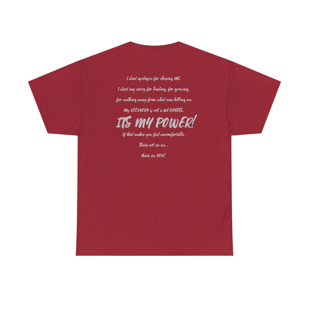 I Don’t Apologize Tee by Recovery Cartel