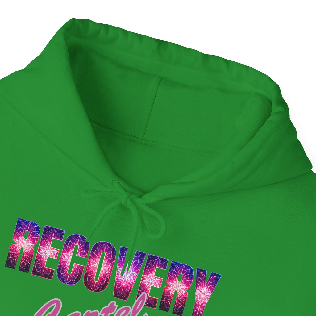 Recovery Cartel Hoodie — Retro Neon print