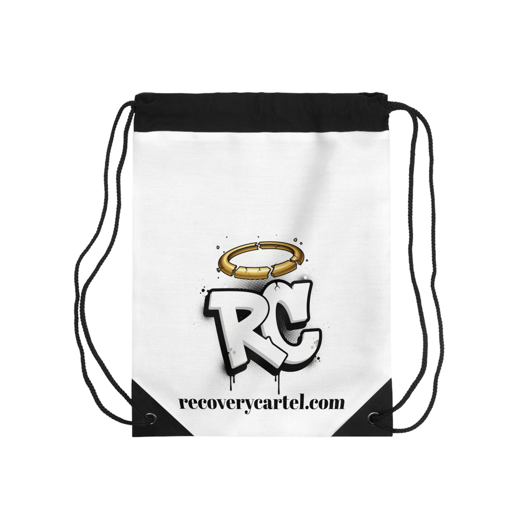 Recovery Cartel Drawstring Bag – "From the Dope House to the Hope House" Inspirational Gym Sack