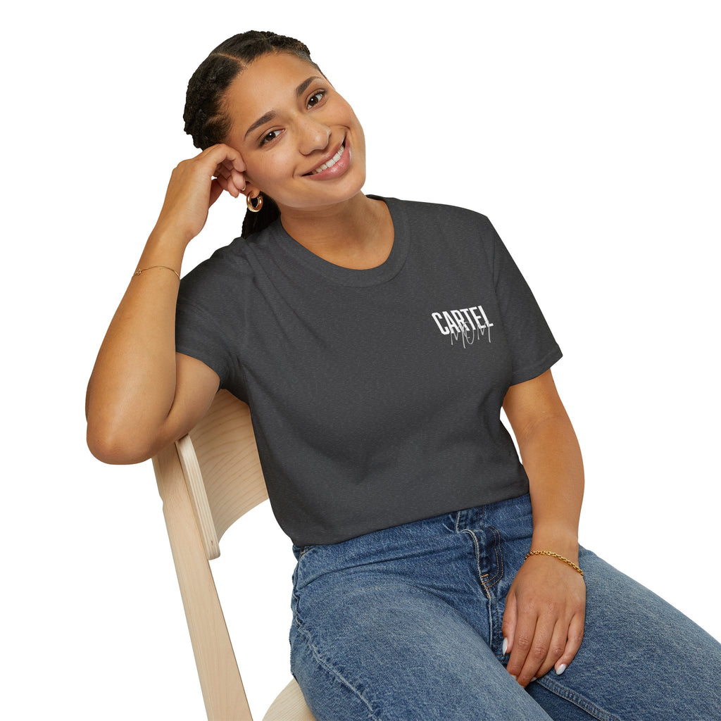 Cartel Mom Tee- I pray harder than your addiction hits