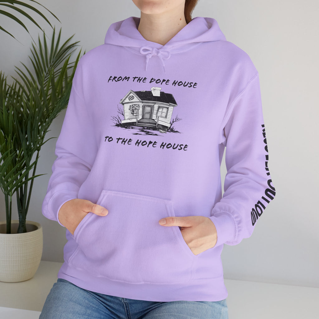 From the Dope House to the Hope House Hoodie from Recovery Cartel