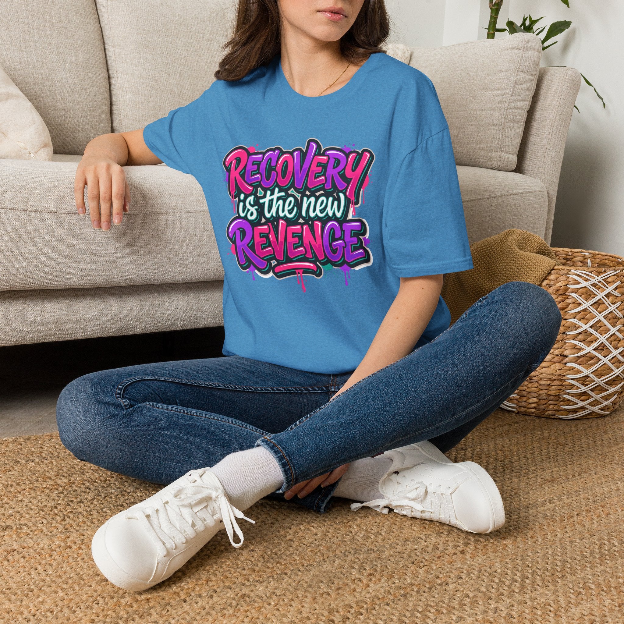 Recovery Is the New Revenge Tee by Recovery Cartel
