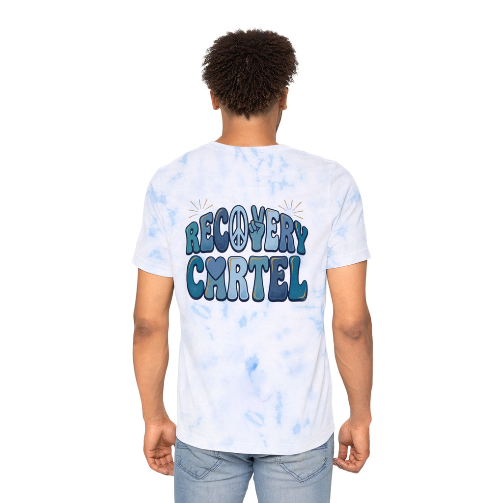 "Peace, Love and Sobriety"  Tee from Recovery Cartel