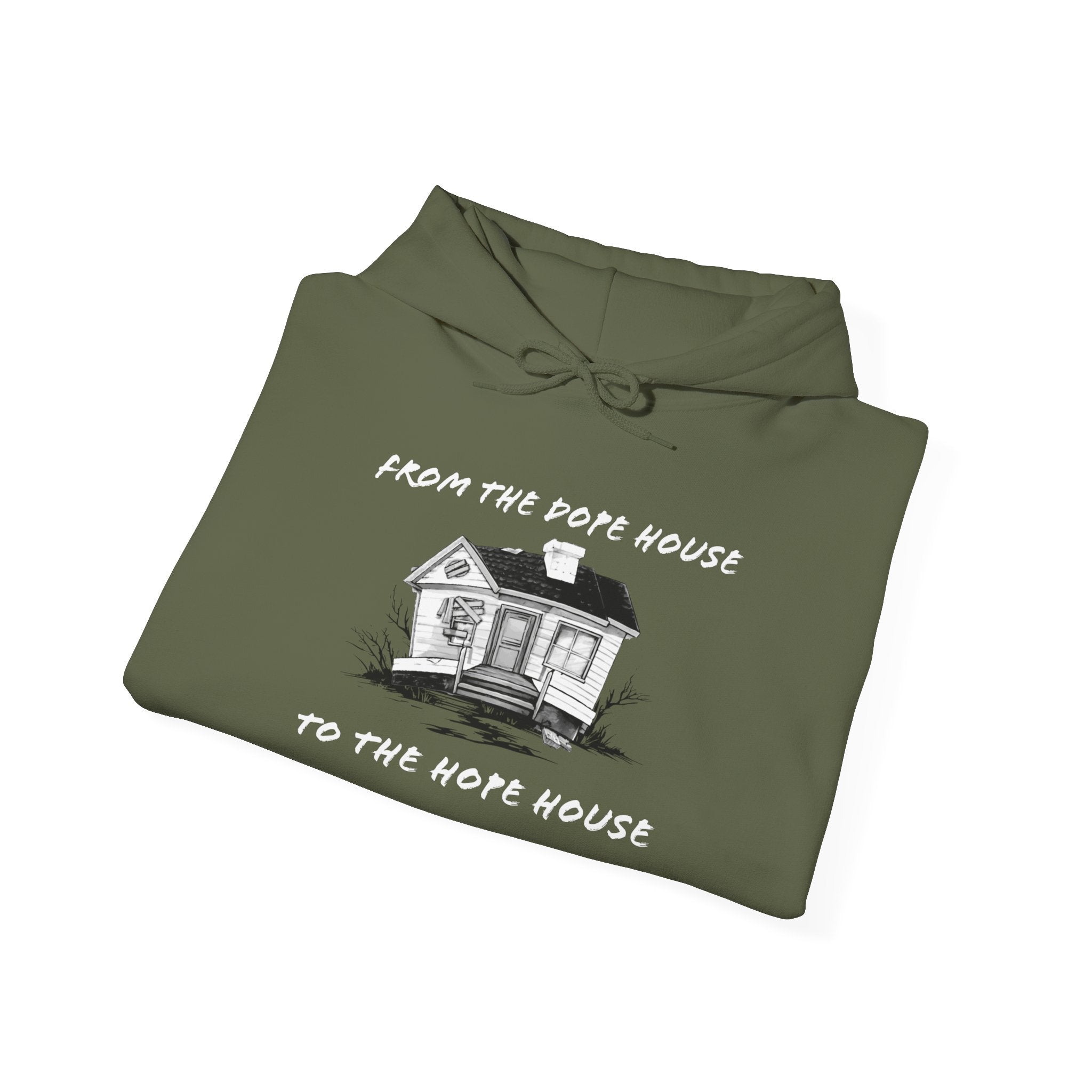 From the Dope House to the Hope House Hoodie from Recovery Cartel
