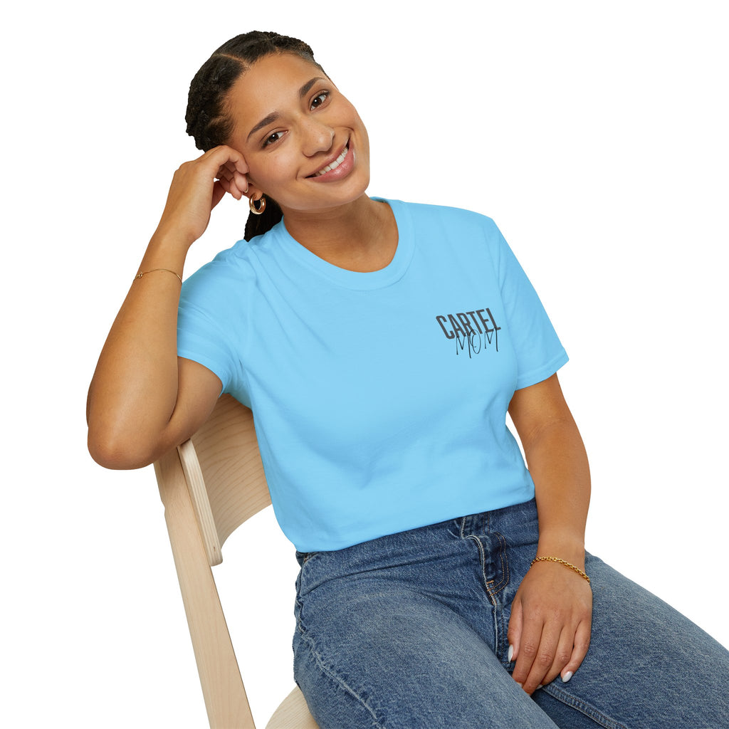 Cartel Mom Tee- I pray harder than your addiction hits