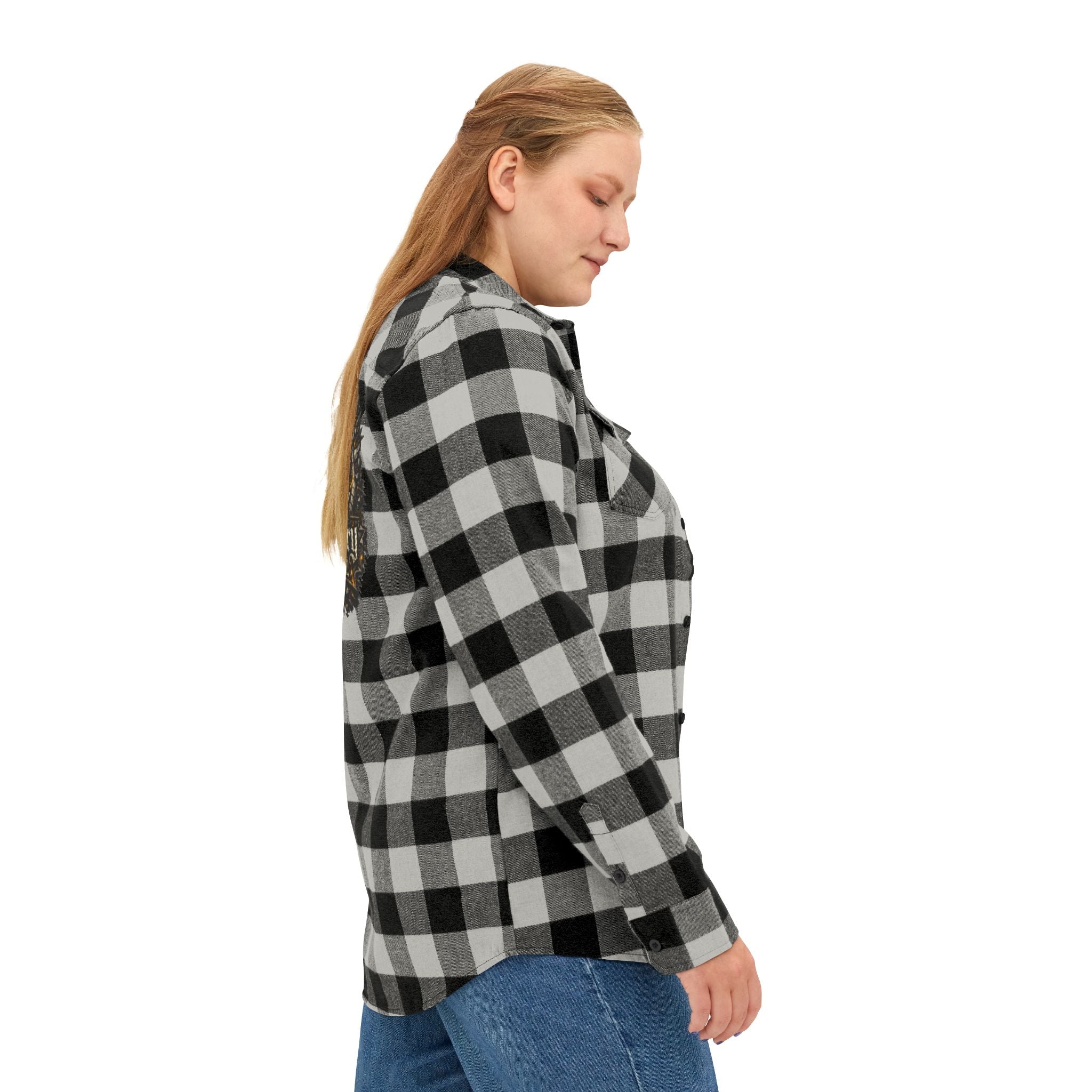Plaid Flannel Shirt by Recovery Cartel
