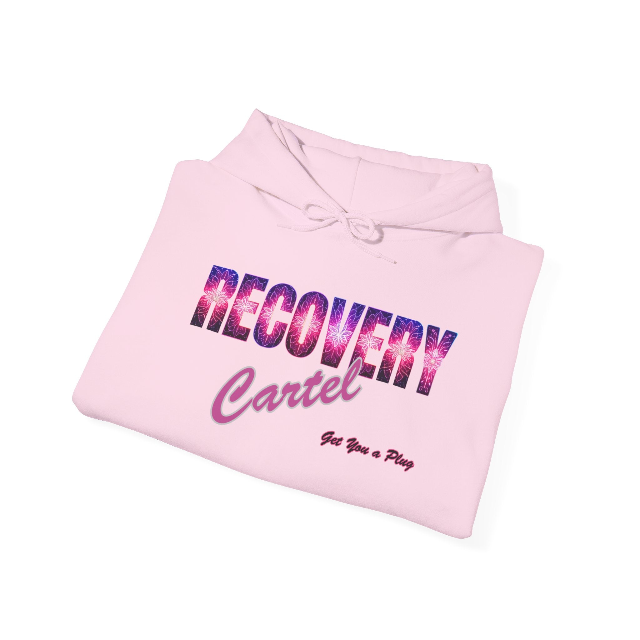 Recovery Cartel Hoodie — Retro Neon print