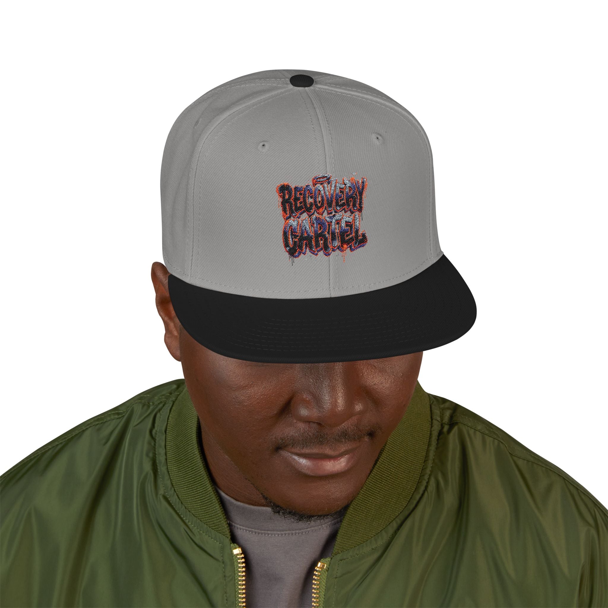 Recovery Cartel Embroidered Snapback Hat