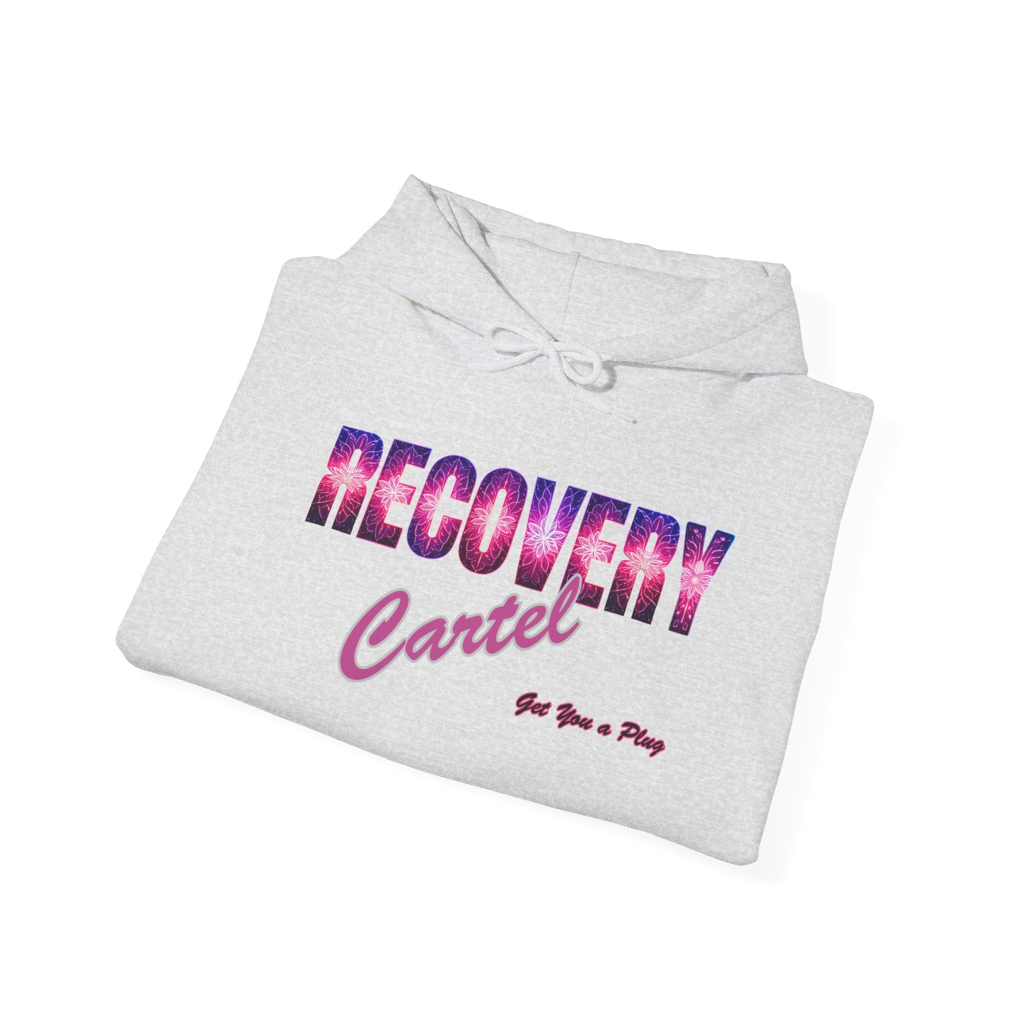 Recovery Cartel Hoodie — Retro Neon print