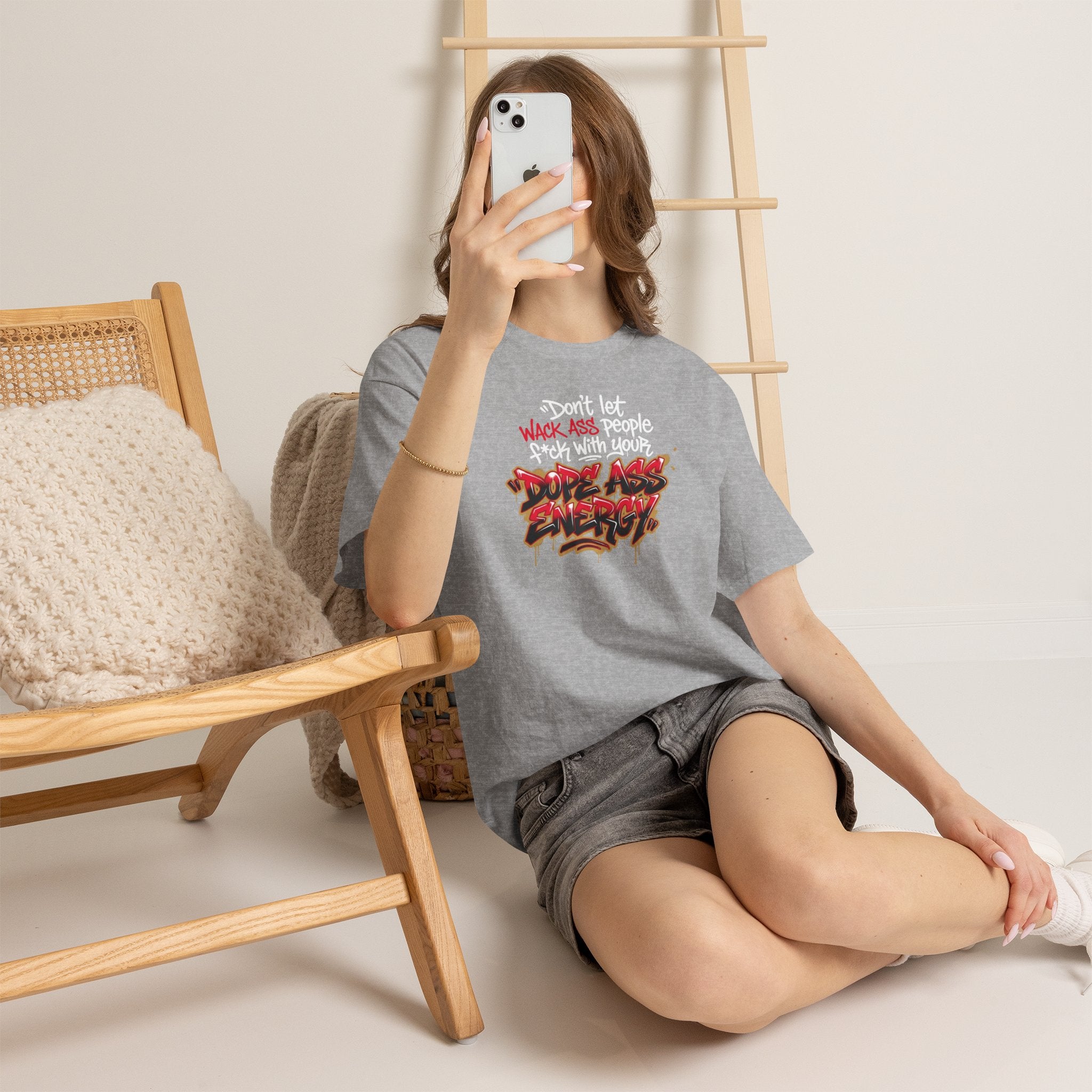 Don't Let Wack People F*ck With Your Dope Ass Energy Tee by Recovery Cartel
