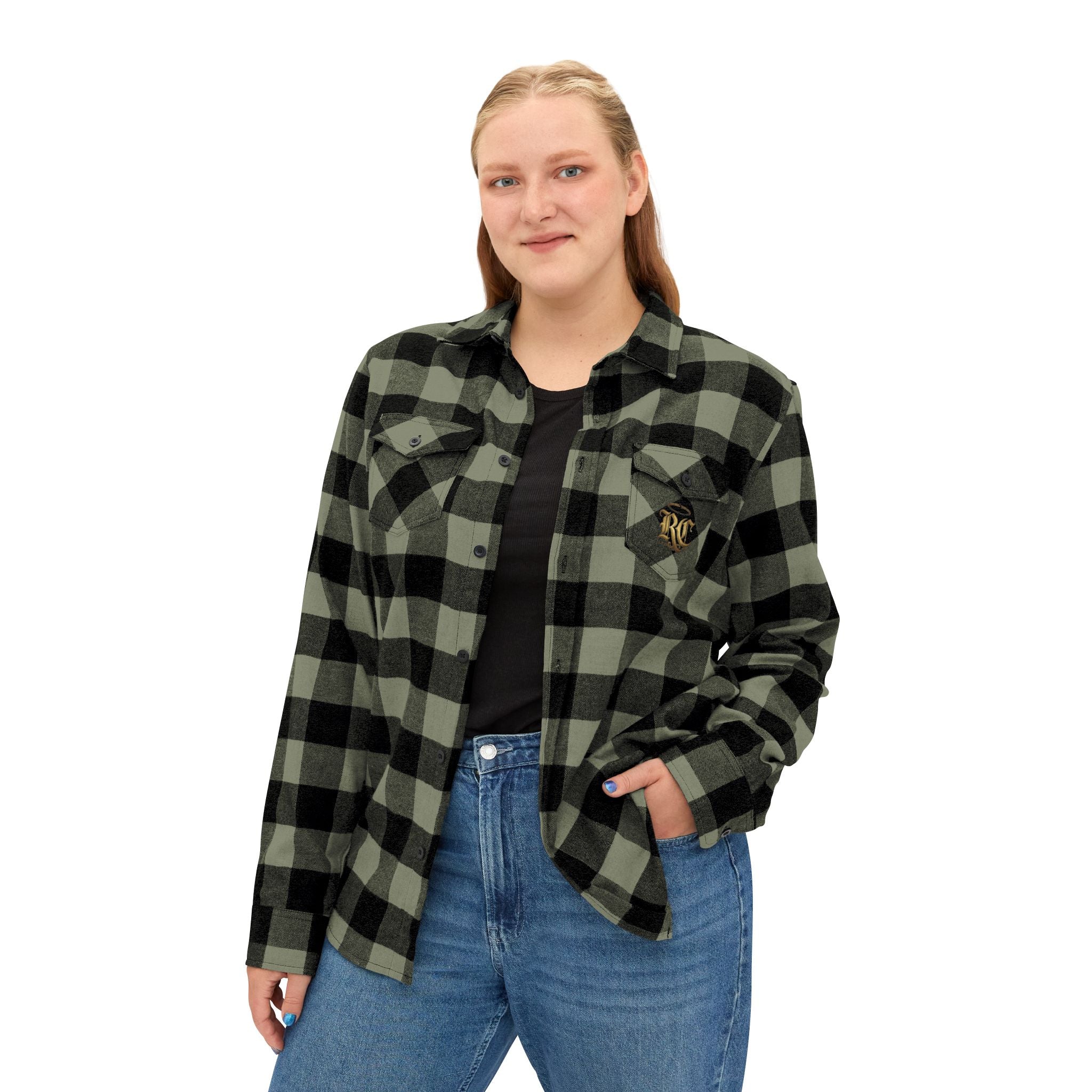 Plaid Flannel Shirt by Recovery Cartel