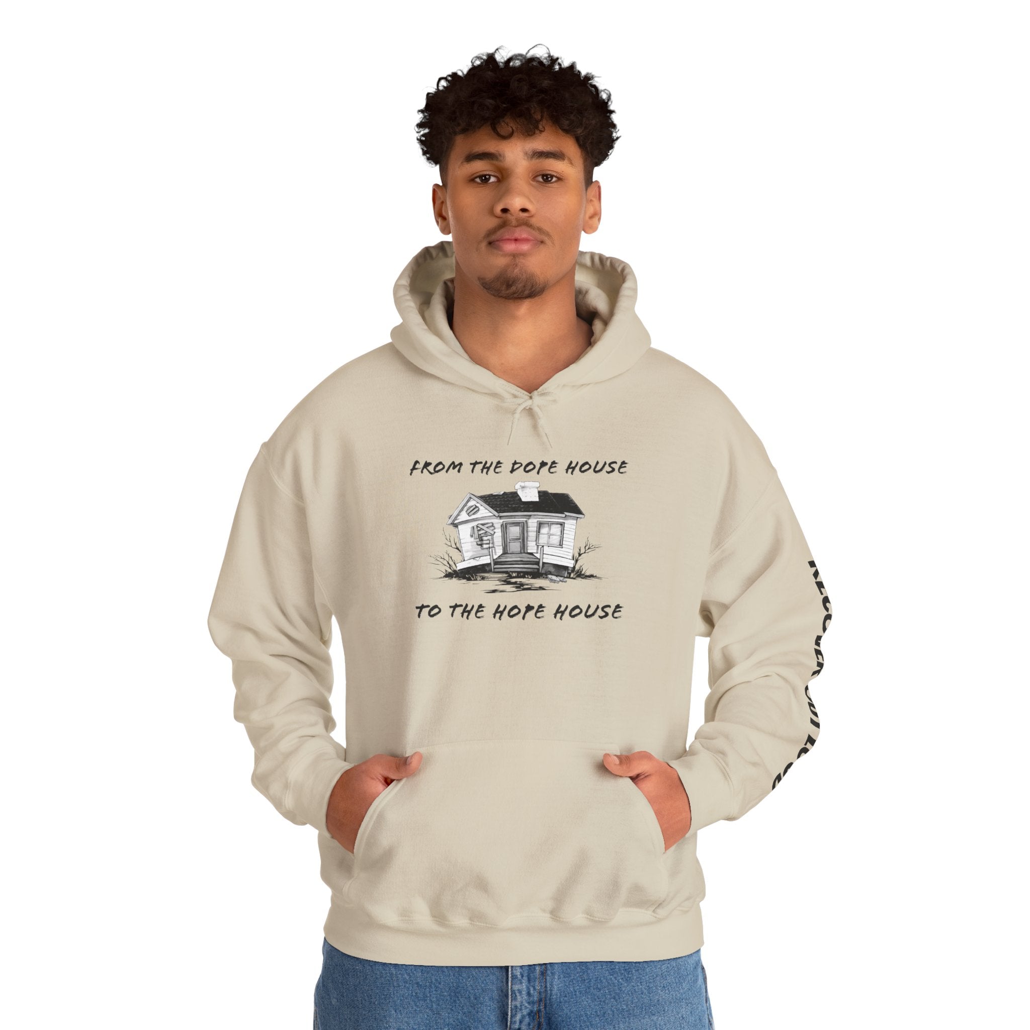 From the Dope House to the Hope House Hoodie from Recovery Cartel