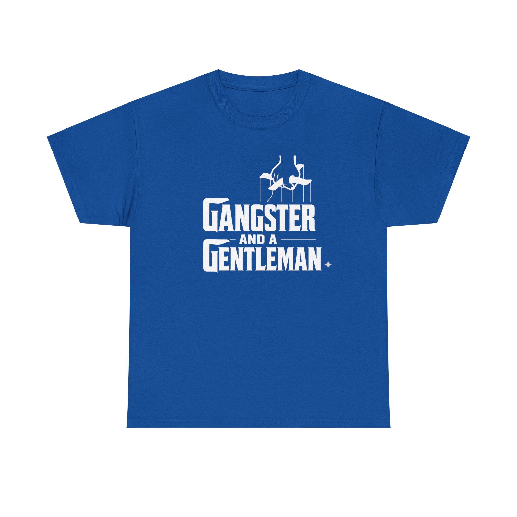 Gangster and a Gentleman Graphic Tee — Retro Mobster Style T‑Shirt
