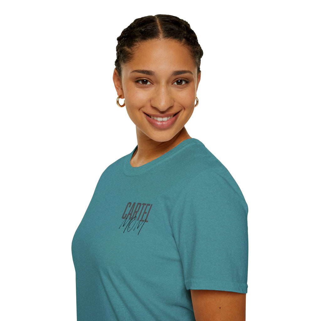 Cartel Mom Tee- I pray harder than your addiction hits